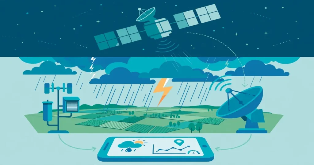 How weather forecasts are made: satellites, radar and weather stations explained