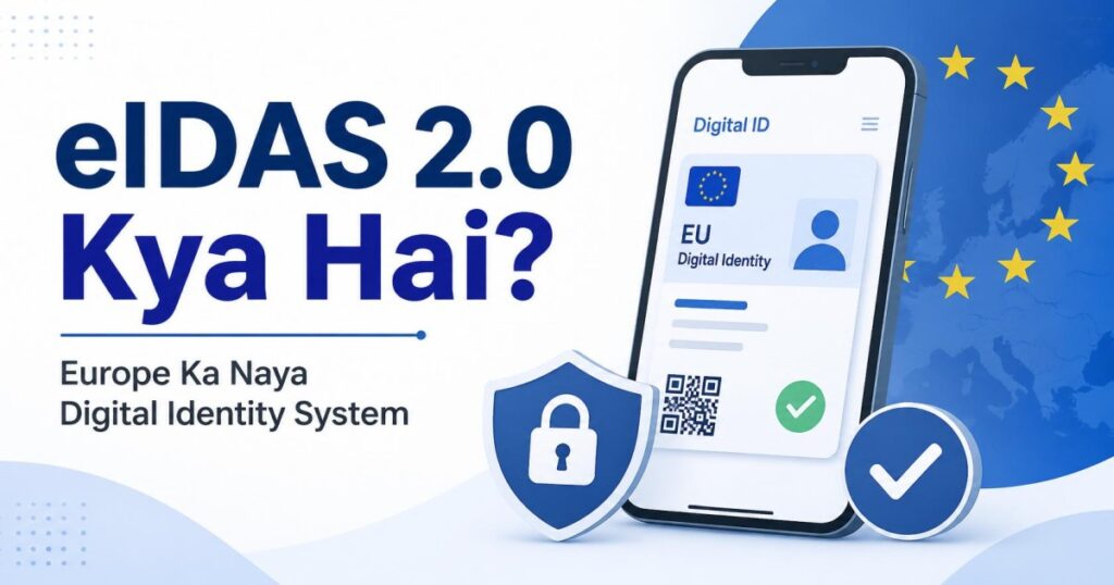 Illustration of eIDAS 2.0 European Digital Identity Wallet