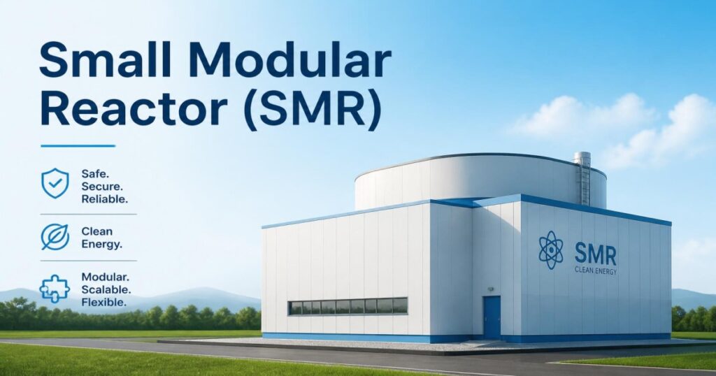 Small Modular Reactor (SMR) clean nuclear energy technology