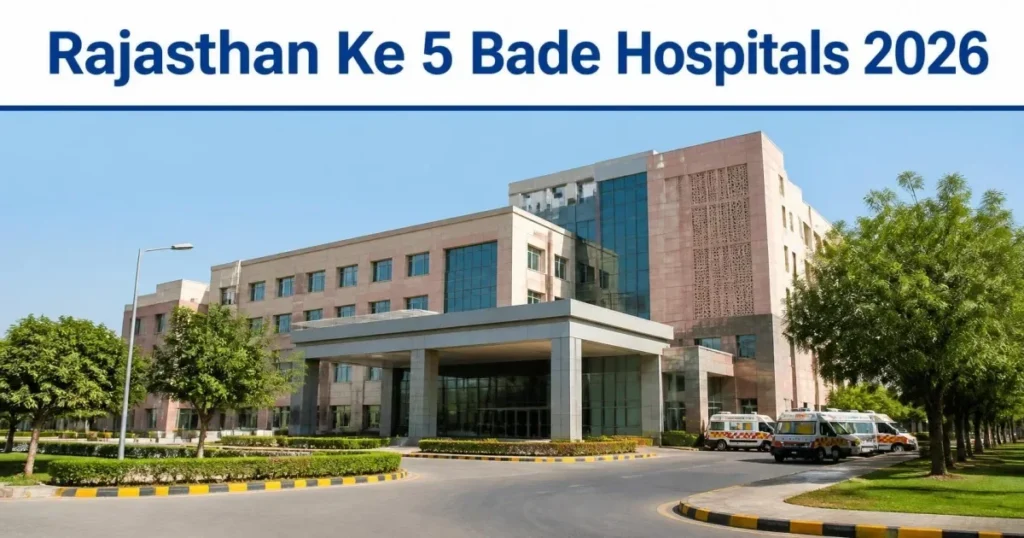 Rajasthan ke 5 bade hospitals 2026